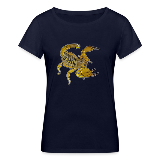 Frauen Stanley & Stella Bio-T-Shirt Scorpio maurus palmatus - Navy
