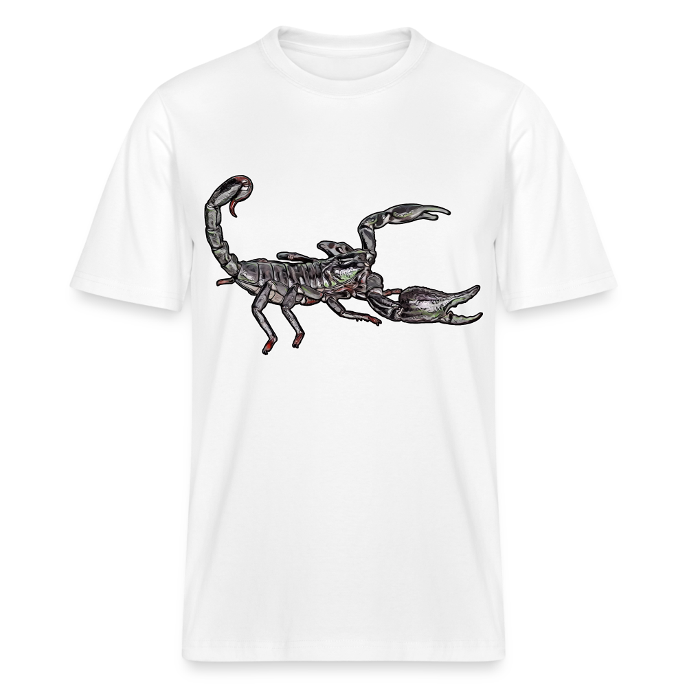 Unisex Stanley & Stella Bio-T-Shirt Heterometrus silenus - weiß