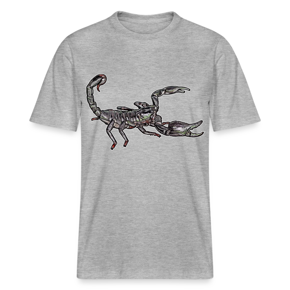 Unisex Stanley & Stella Bio-T-Shirt Heterometrus silenus - Grau meliert