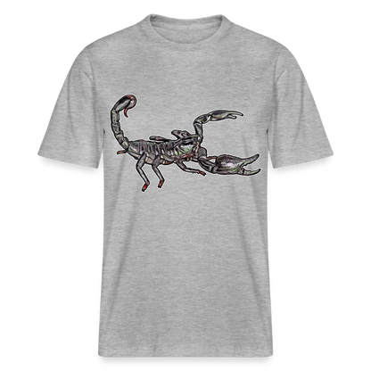 Unisex Stanley & Stella Bio-T-Shirt Heterometrus silenus - Grau meliert