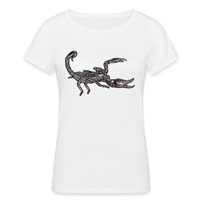 Frauen Stanley & Stella Bio-T-Shirt Heterometrus silenus - weiß