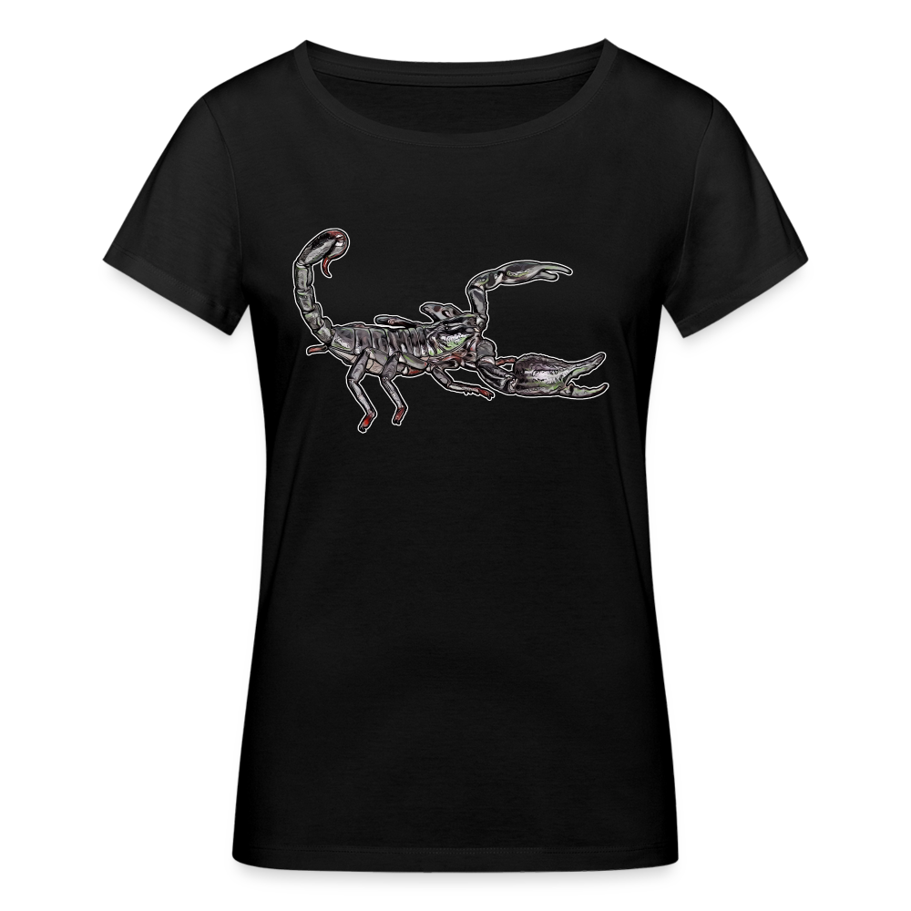 Frauen Stanley & Stella Bio-T-Shirt Heterometrus silenus - Schwarz