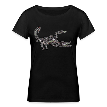 Frauen Stanley & Stella Bio-T-Shirt Heterometrus silenus - Schwarz