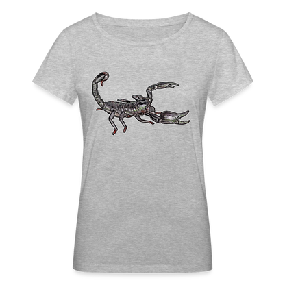 Frauen Stanley & Stella Bio-T-Shirt Heterometrus silenus - Grau meliert