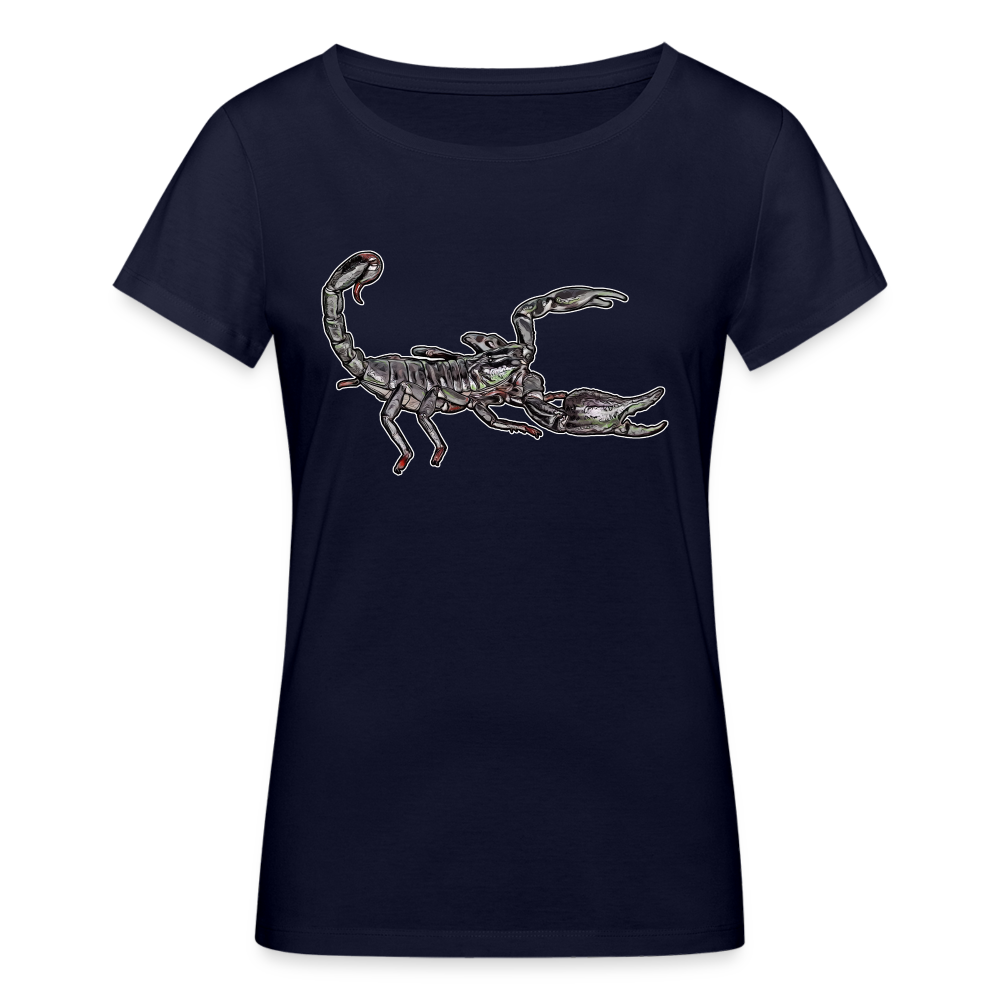 Frauen Stanley & Stella Bio-T-Shirt Heterometrus silenus - Navy