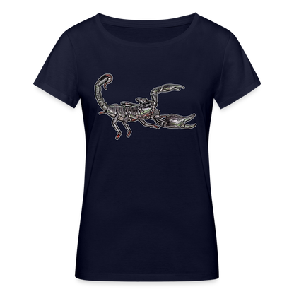 Frauen Stanley & Stella Bio-T-Shirt Heterometrus silenus - Navy