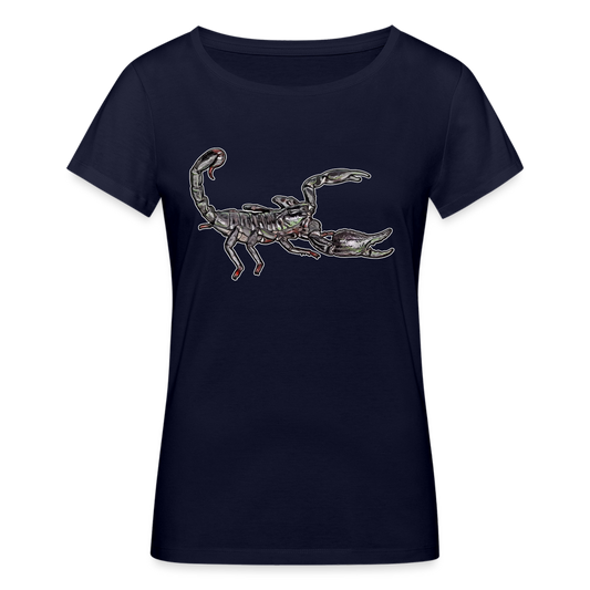 Frauen Stanley & Stella Bio-T-Shirt Heterometrus silenus - Navy