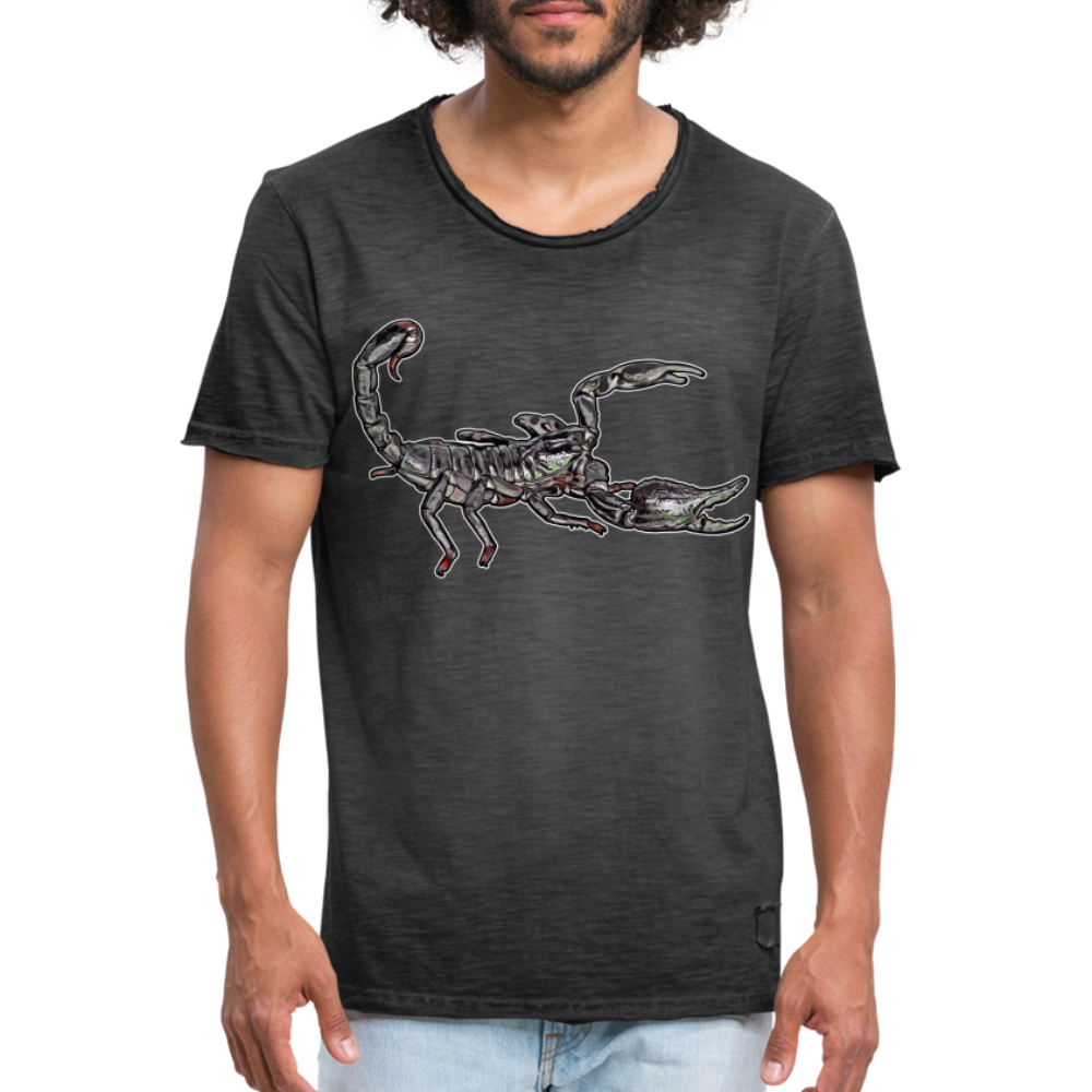 Männer Vintage T-Shirt Heterometrus silenus - Vintage Schwarz