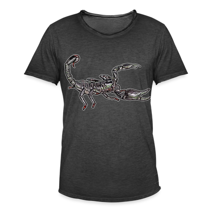 Männer Vintage T-Shirt Heterometrus silenus - Vintage Schwarz