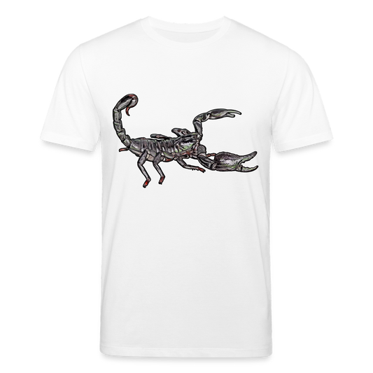 Männer Stanley & Stella Bio-T-Shirt Heterometrus silenus - weiß