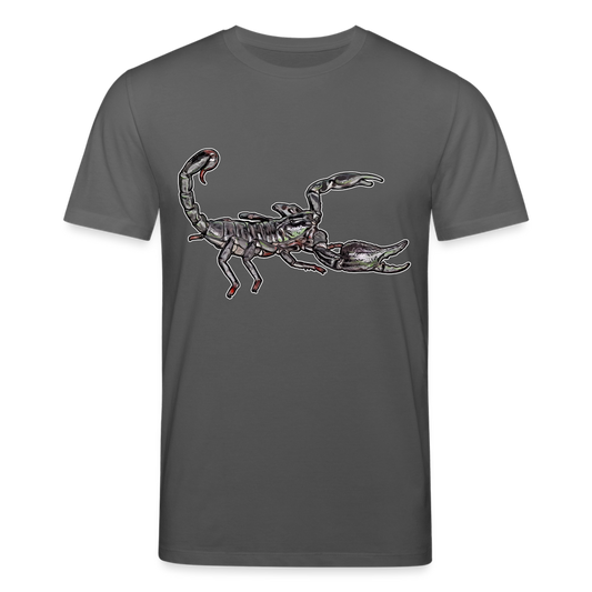 Männer Stanley & Stella Bio-T-Shirt Heterometrus silenus - Anthrazit