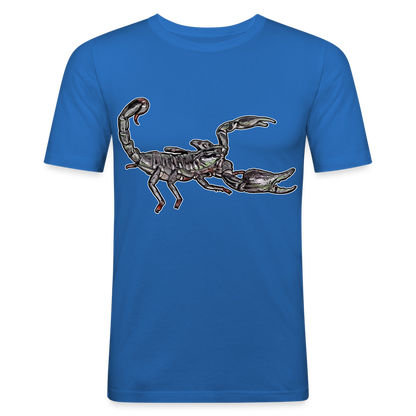 Männer Slim Fit T-Shirt Heterometrus silenus - Königsblau