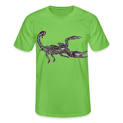 Männer Fruit of the Loom T-Shirt Heterometrus silenus - Hellgrün