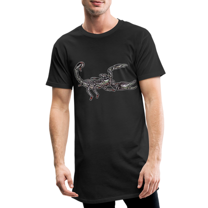 Männer Urban Longshirt Heterometrus silenus - Schwarz