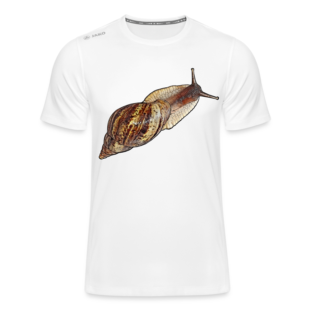 Männer JAKO Sportswear T-Shirt Achatina reticulata wildfarben - weiß