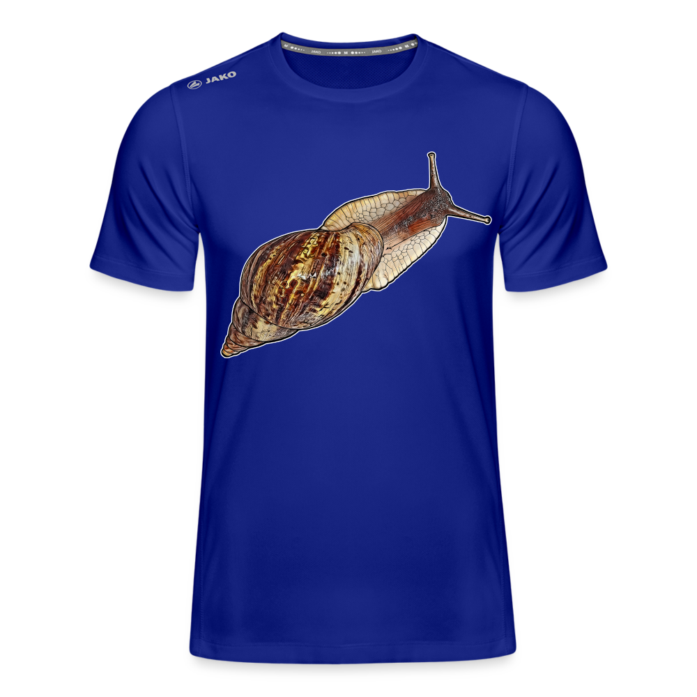 Männer JAKO Sportswear T-Shirt Achatina reticulata wildfarben - Royalblau