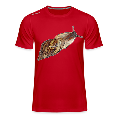 Männer JAKO Sportswear T-Shirt Achatina reticulata wildfarben - Rot