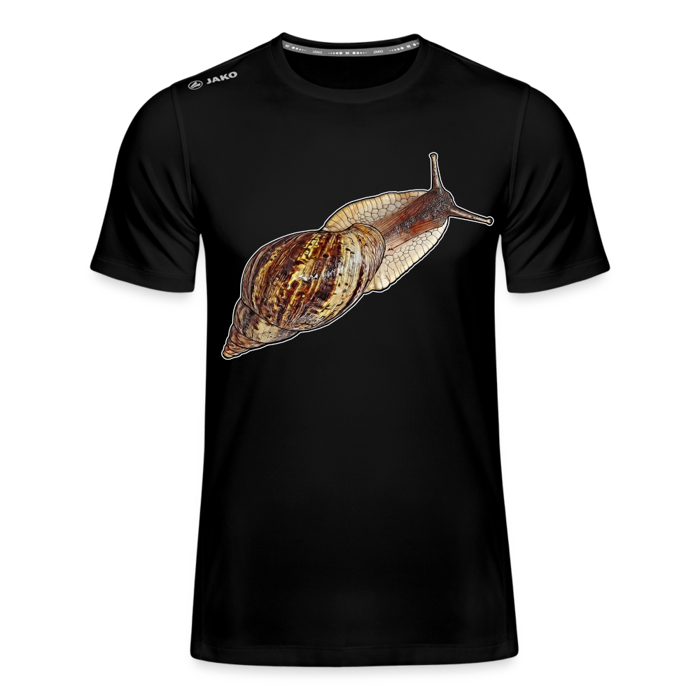 Männer JAKO Sportswear T-Shirt Achatina reticulata wildfarben - Schwarz