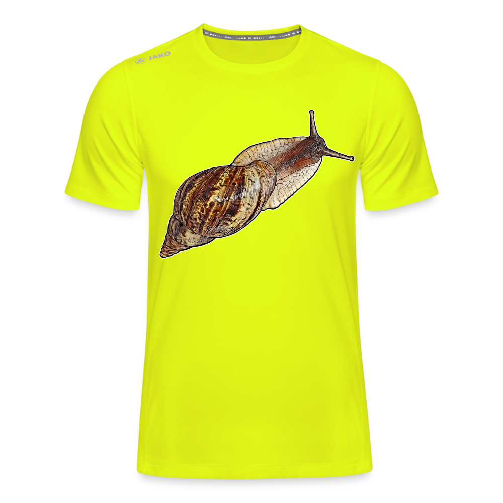 Männer JAKO Sportswear T-Shirt Achatina reticulata wildfarben - Neongelb