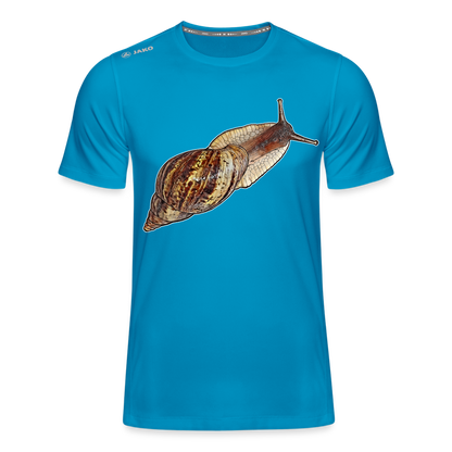 Männer JAKO Sportswear T-Shirt Achatina reticulata wildfarben - Saphirblau