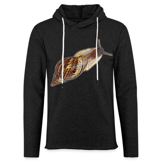 Unisex Kapuzensweatshirt Achatina reticulata wildfarben - Anthrazit