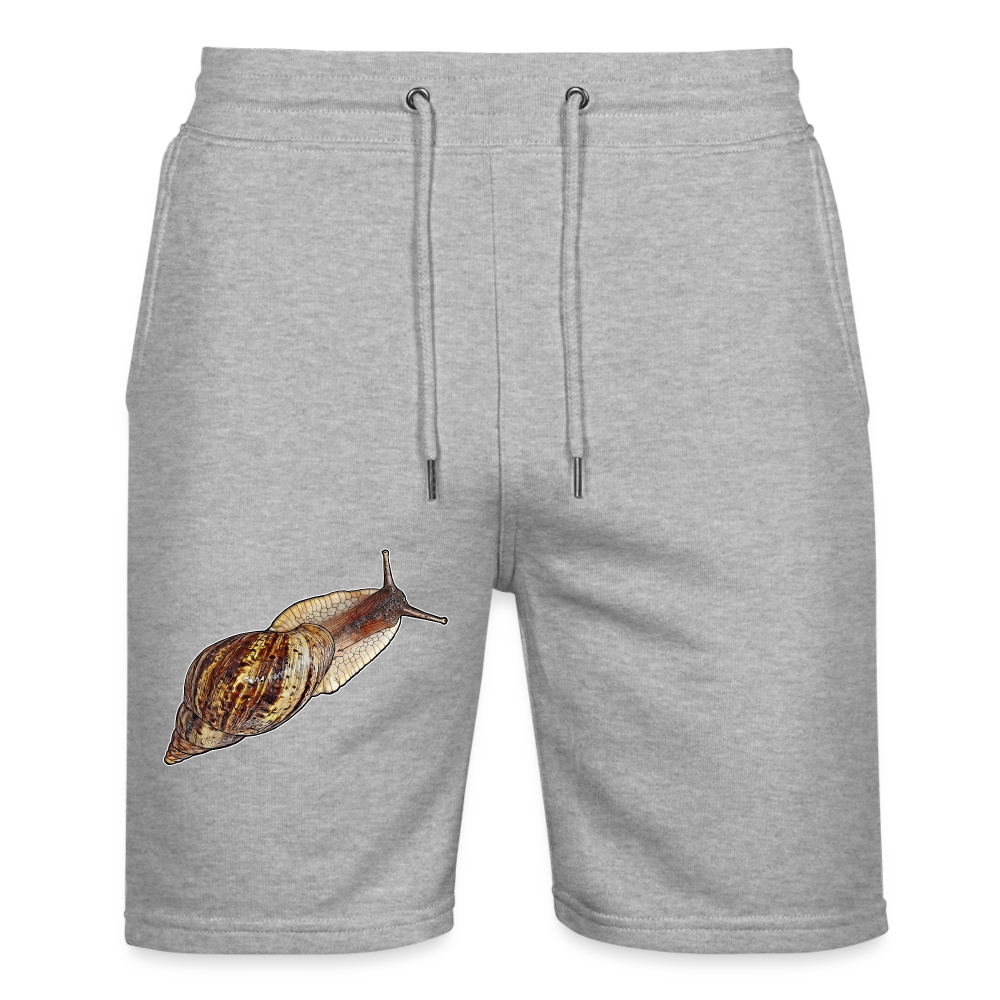 Unisex Stanley & Stella Joggingshorts Achatina reticulata wildfarben - Grau meliert