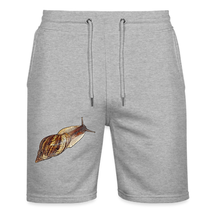 Unisex Stanley & Stella Joggingshorts Achatina reticulata wildfarben - Grau meliert