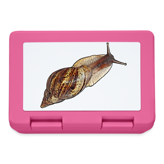 Lunchbox Achatina reticulata wildfarben - Pink