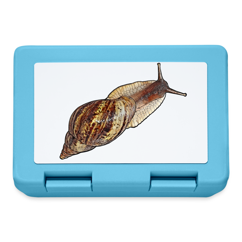 Lunchbox Achatina reticulata wildfarben - Saphirblau