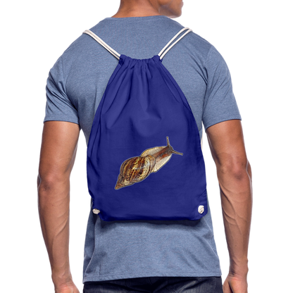 Turnbeutel Achatina reticulata wildfarben - Königsblau