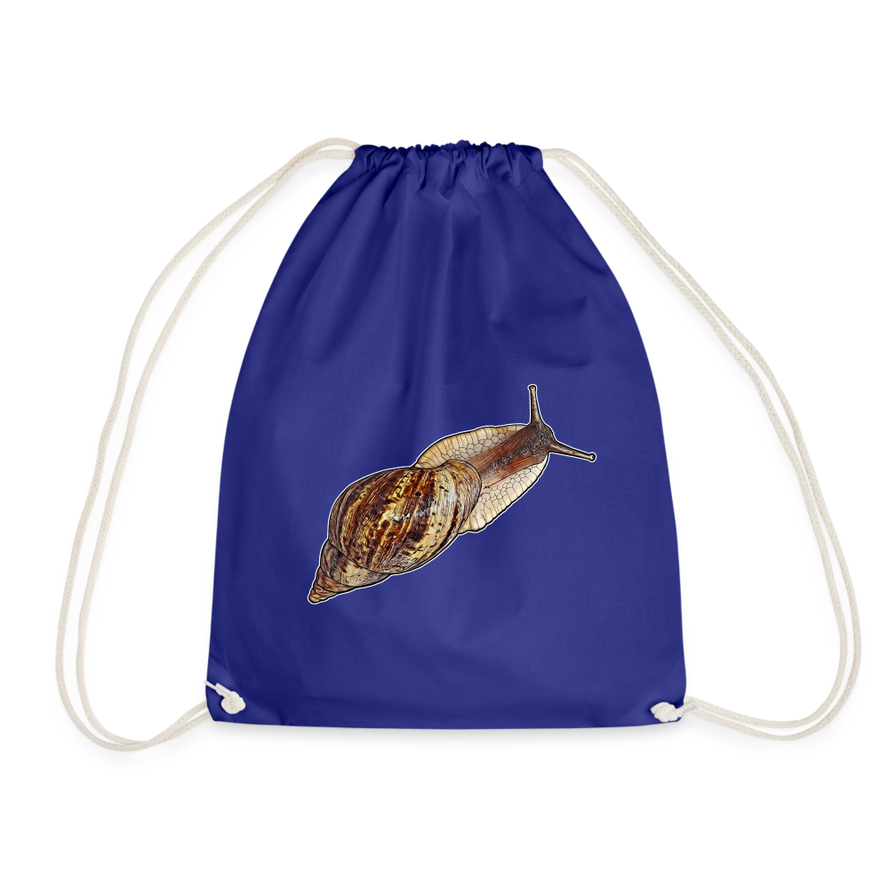 Turnbeutel Achatina reticulata wildfarben - Königsblau
