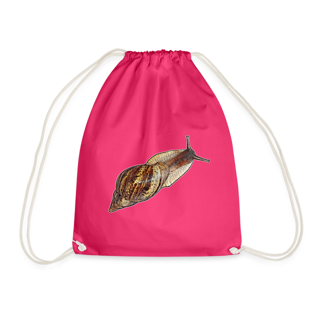 Turnbeutel Achatina reticulata wildfarben - Fuchsia