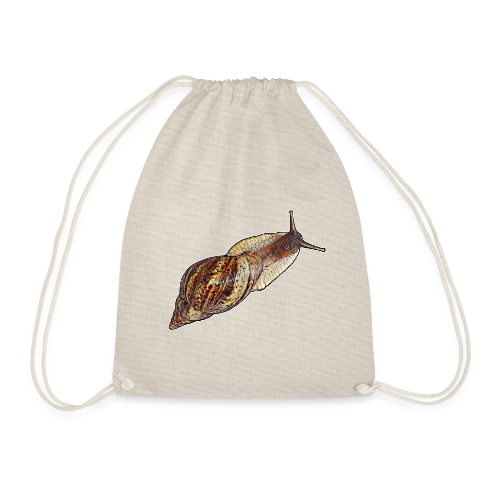 Turnbeutel Achatina reticulata wildfarben - Natur