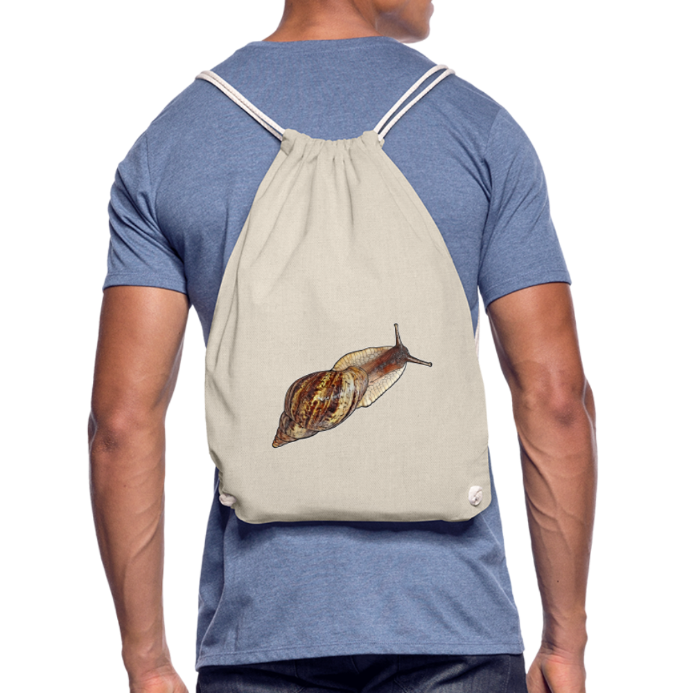 Turnbeutel Achatina reticulata wildfarben - Natur