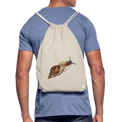 Turnbeutel Achatina reticulata wildfarben - Natur