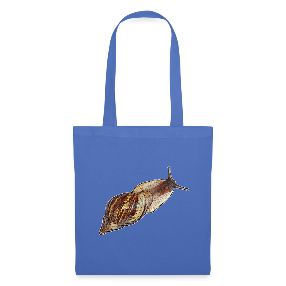 Stoffbeutel Achatina reticulata wildfarben - Hellblau