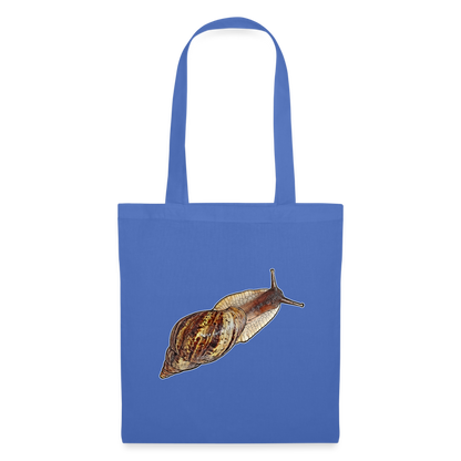 Stoffbeutel Achatina reticulata wildfarben - Hellblau