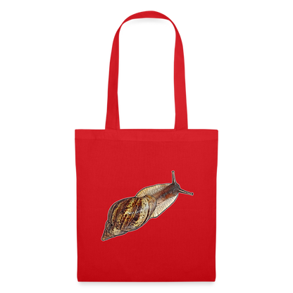 Stoffbeutel Achatina reticulata wildfarben - Rot