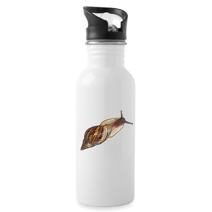 Trinkflasche Achatina reticulata wildfarben - weiß