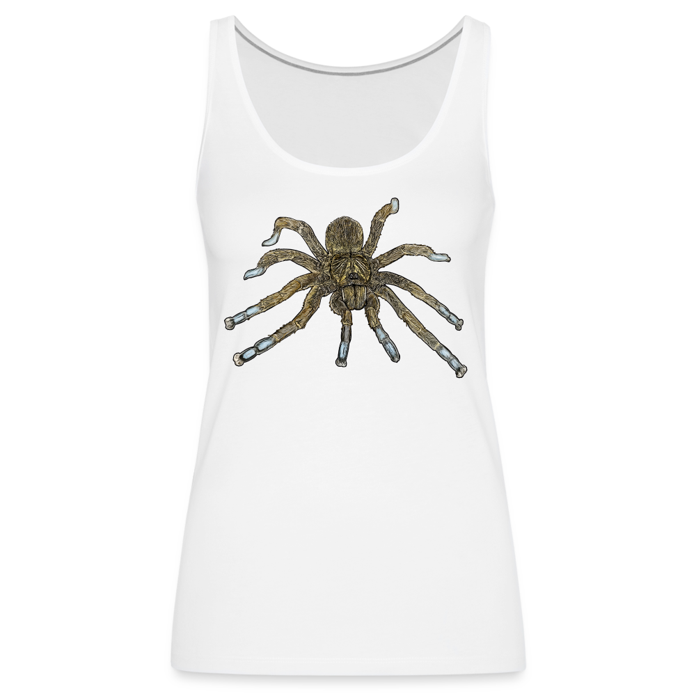 Frauen Tank Top Idiothele mira - weiß