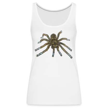Frauen Tank Top Idiothele mira - weiß