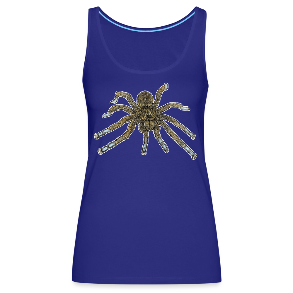 Frauen Tank Top Idiothele mira - Königsblau