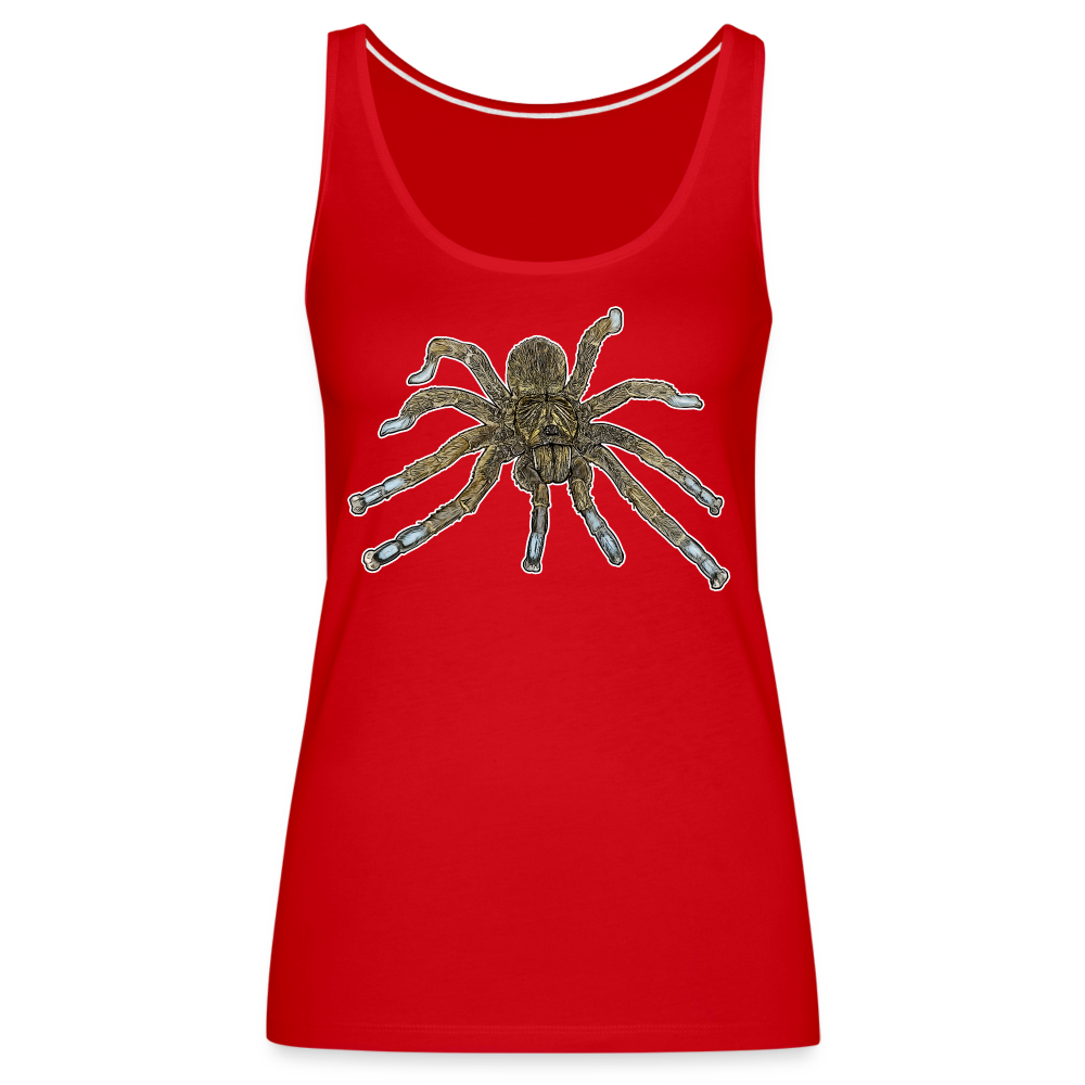 Frauen Tank Top Idiothele mira - Rot