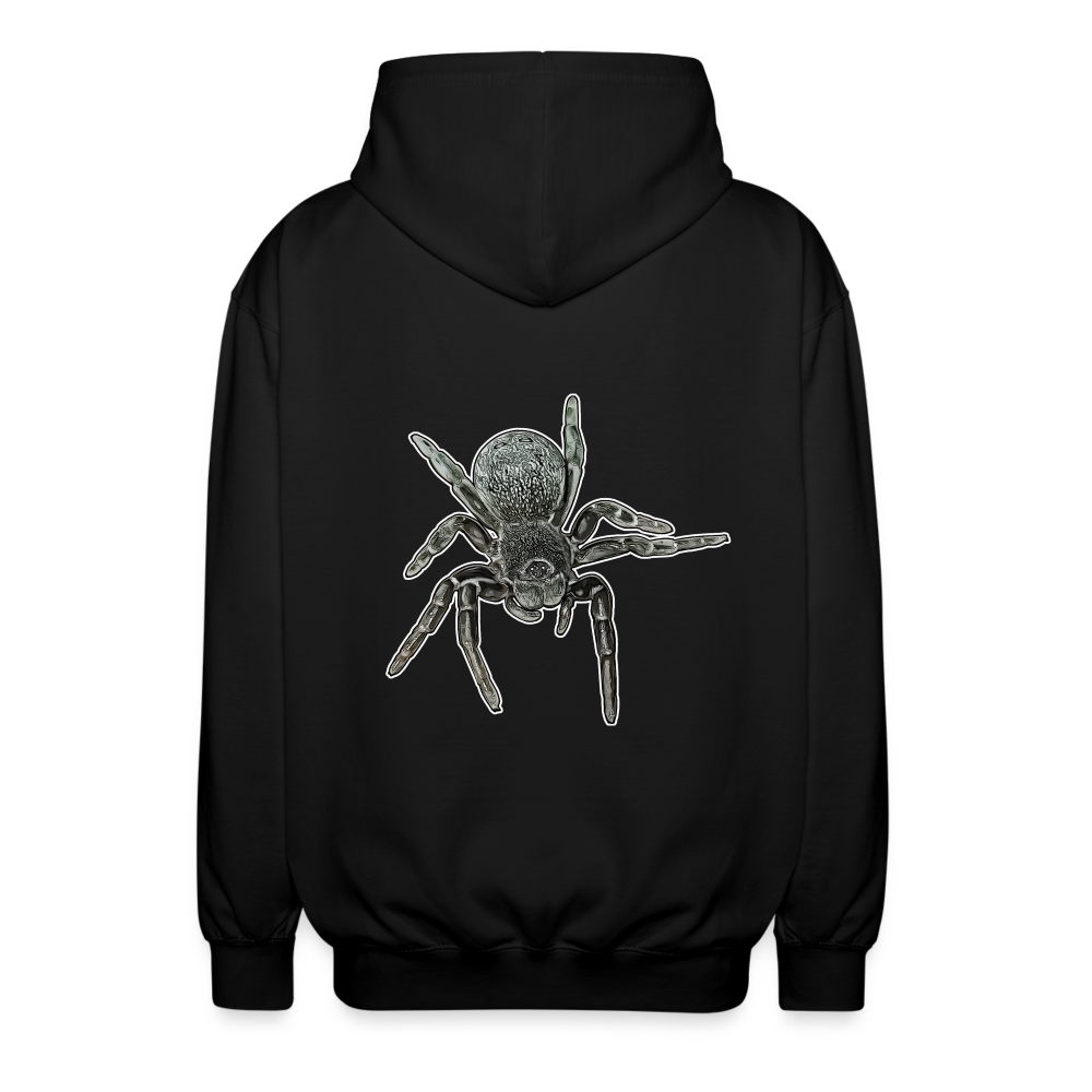 Unisex Zip-Hoodie Eresus walckenaeri - Schwarz
