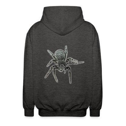 Unisex Zip-Hoodie Eresus walckenaeri - Anthrazit