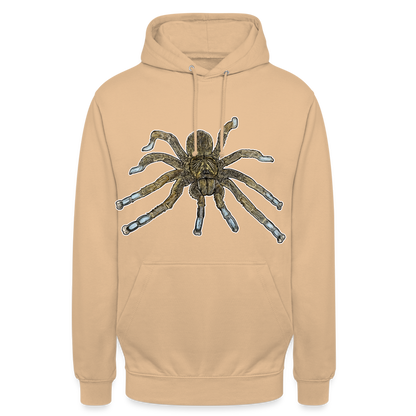 Unisex Hoodie Idiothele mira - Beige