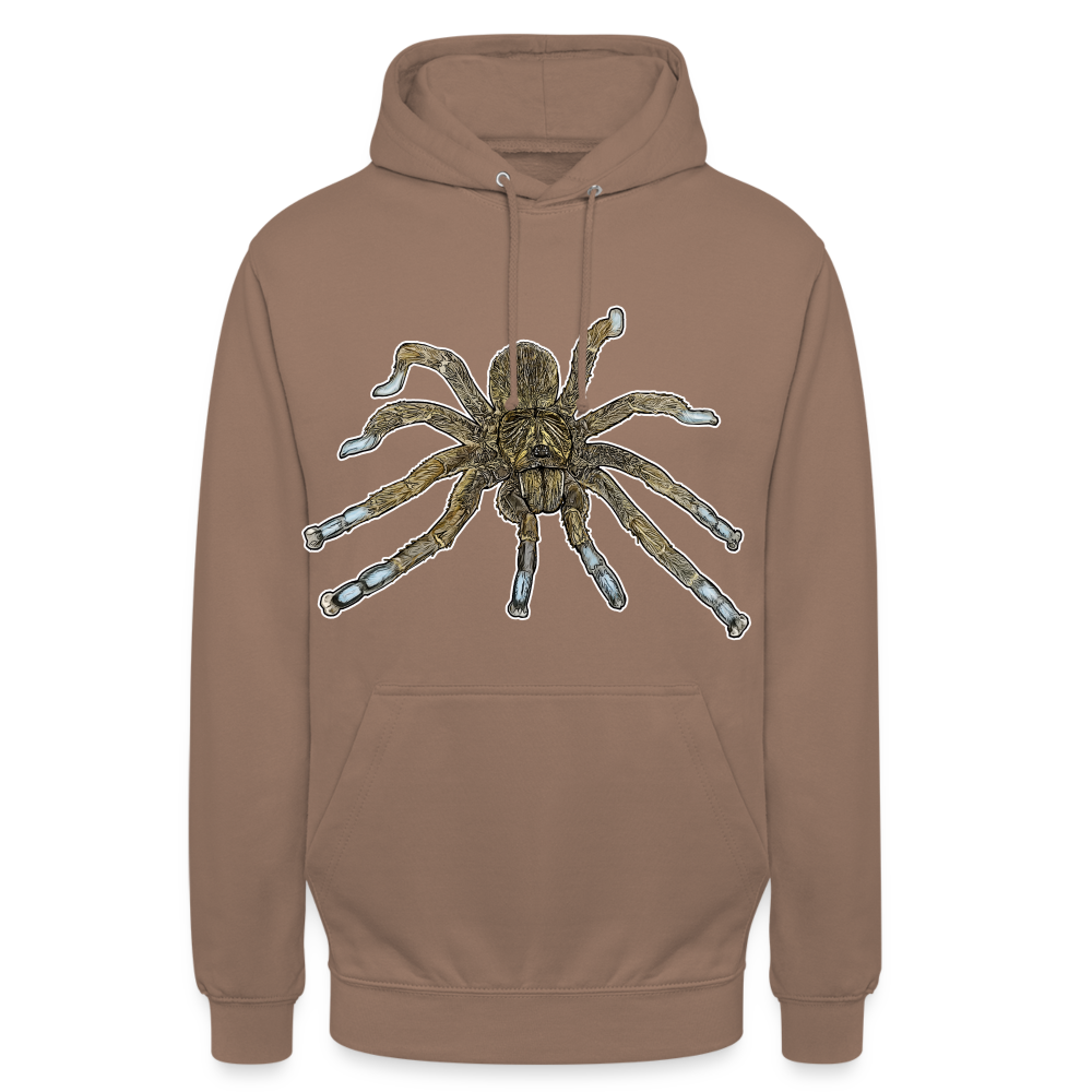 Unisex Hoodie Idiothele mira - Mokka