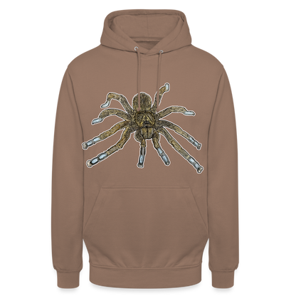 Unisex Hoodie Idiothele mira - Mokka