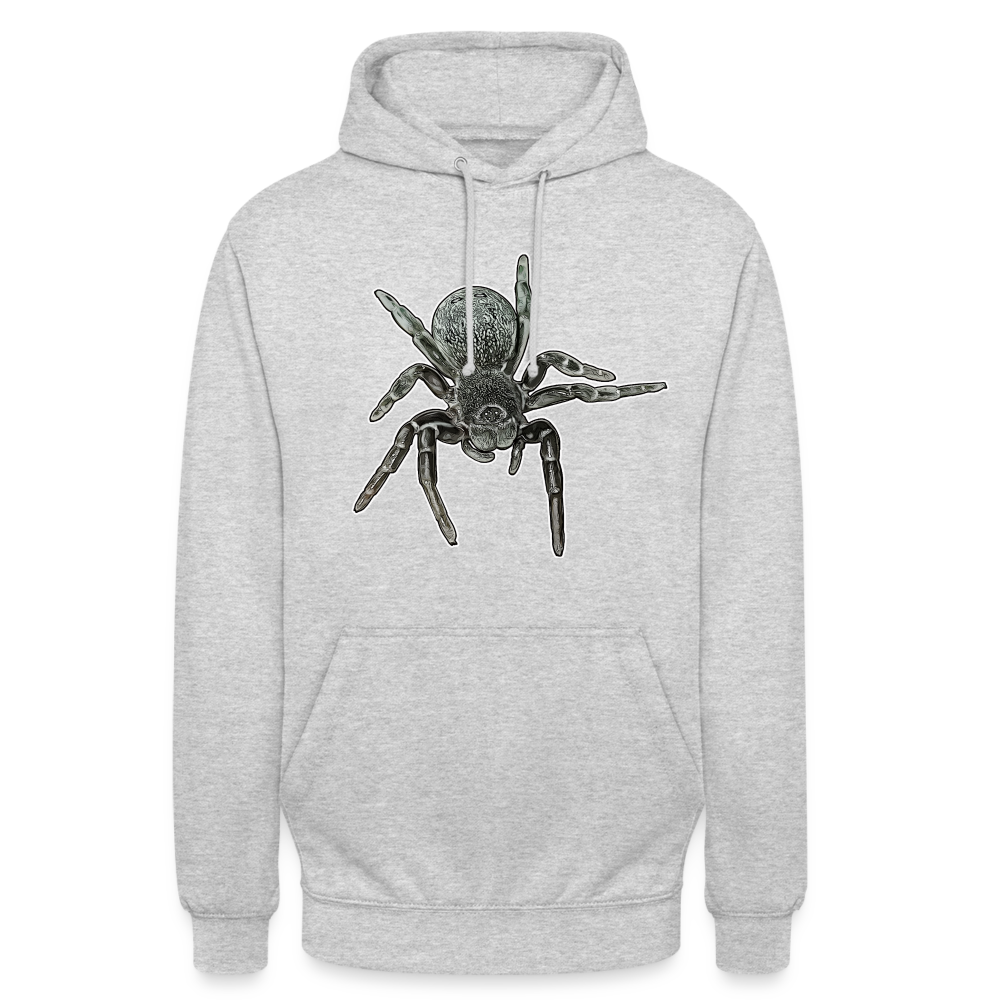 Unisex Hoodie Eresus walckenaeri - Hellgrau meliert
