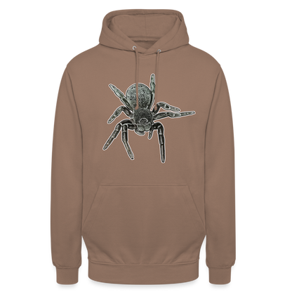Unisex Hoodie Eresus walckenaeri - Mokka